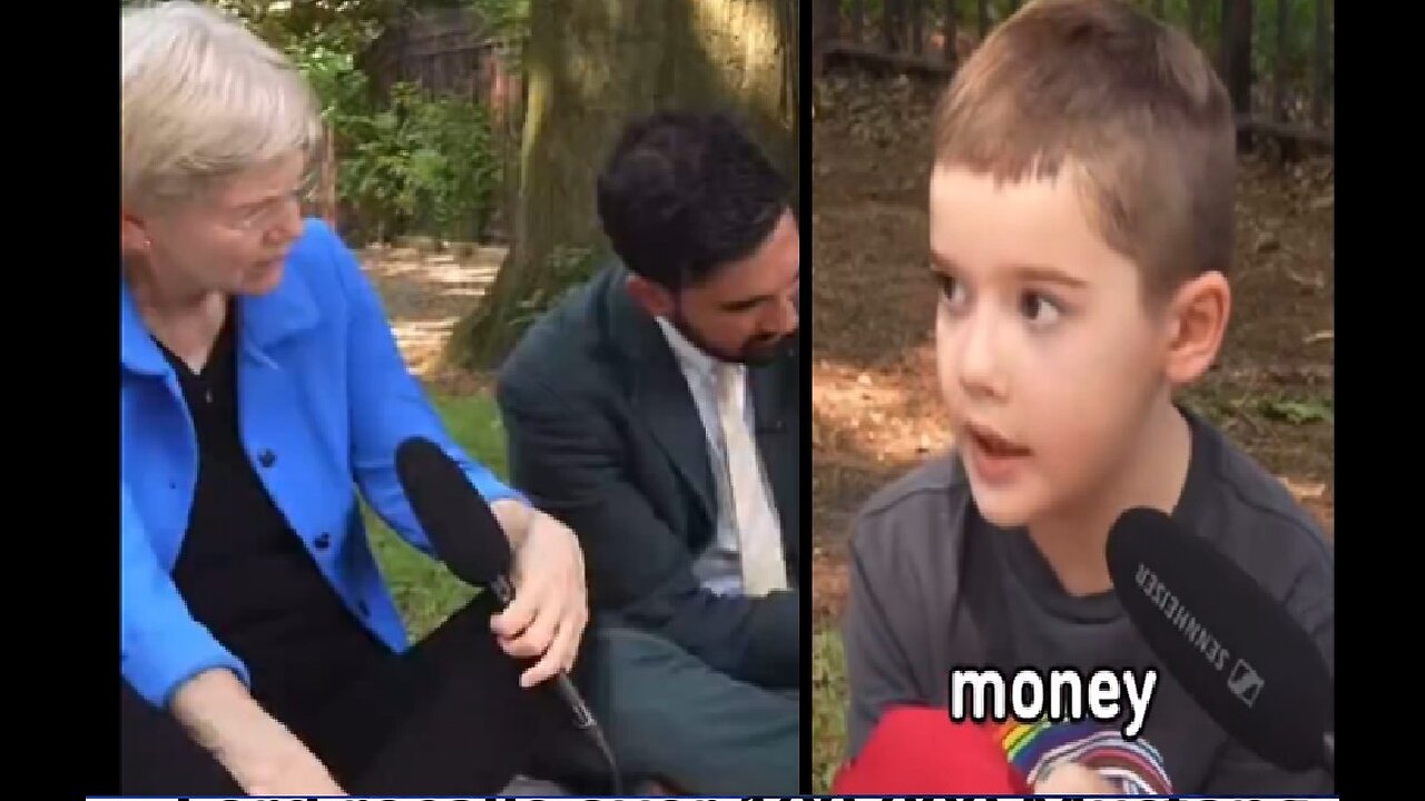 Zohran Mamdani and Elizabeth Warren kid interview wants free stuff