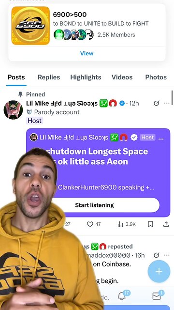 SPX6900 listed on Coinbase