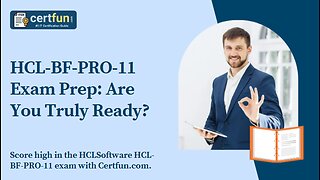 HCL-BF-PRO-11 Exam Prep: Are You Truly Ready?