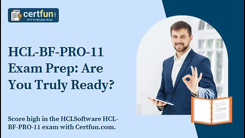 HCL-BF-PRO-11 Exam Prep: Are You Truly Ready?