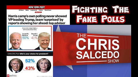 Are Pollsters Working To Tank Trump's Poll Numbers?