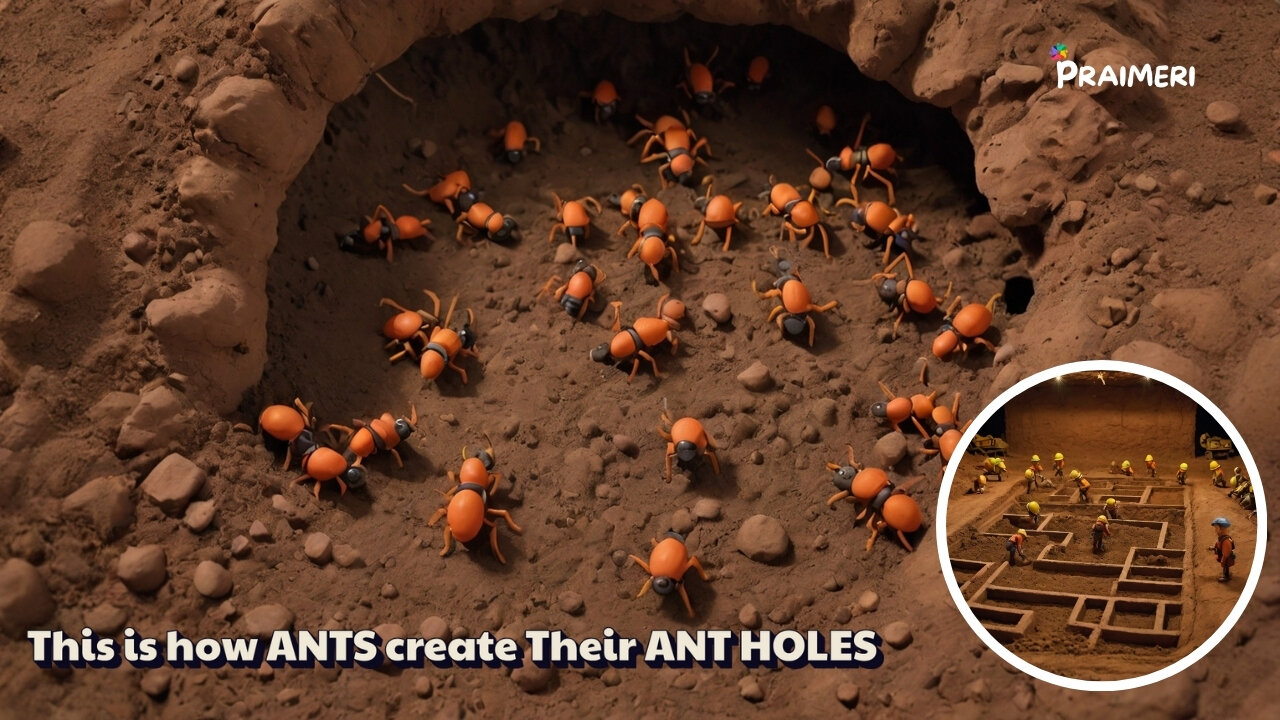 The Art of Ant Nest Construction