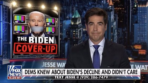 NEW: Joe Biden’s brain fog was the biggest open secret in DC