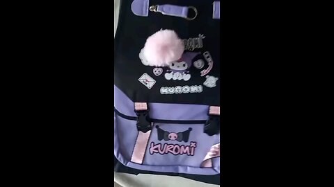 Kuromi Backpack. Kuromi Mochila. 9.4.2025