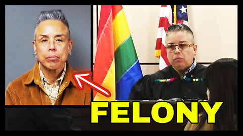 Lesbian Judge Charged With FELONY