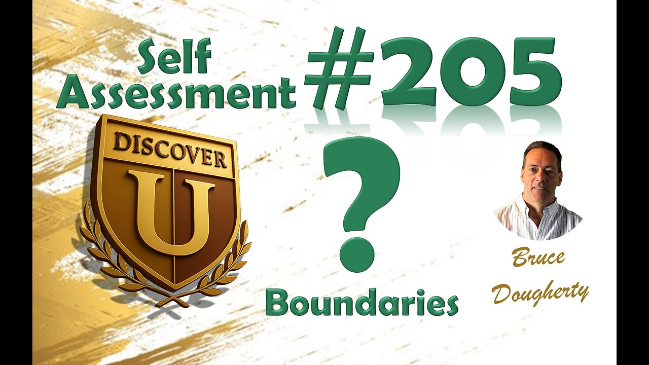 Boundary Issues? Do You Say Yes When You Mean No?