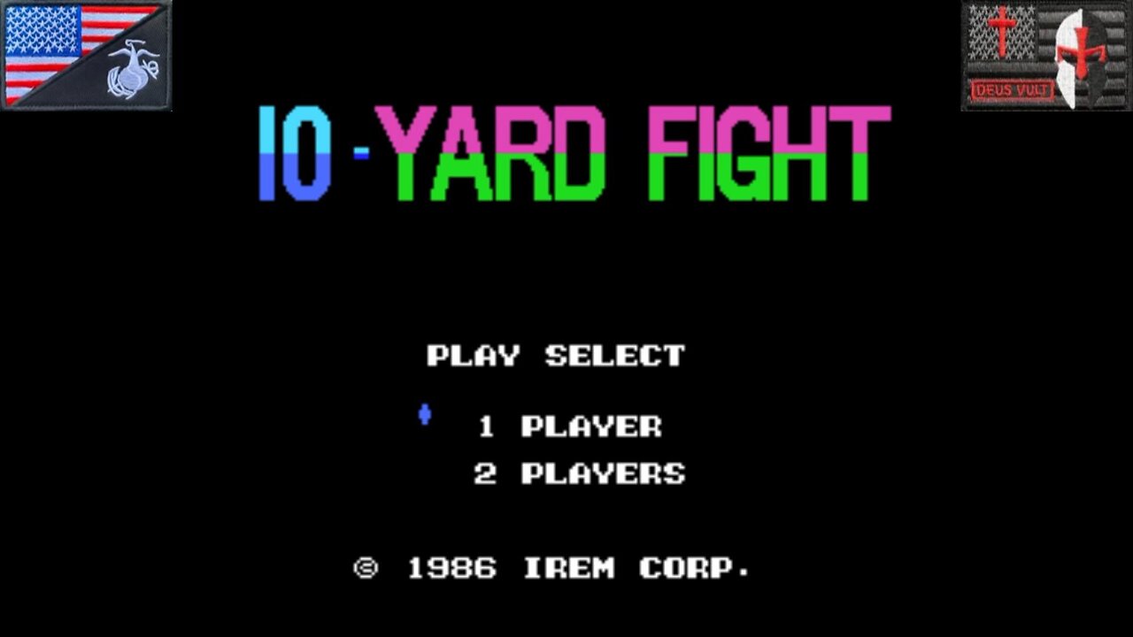 Standard Computer Theater: "10ヤード・ファイト" (MSX1 - 1983) [JP Version]