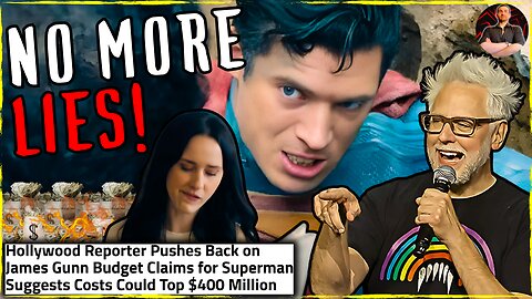James Gunn Caught LYING About Superman Budget as Hollywood Flips on DC