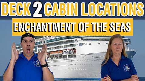 Enchantment of the Seas Cabin Tour Deck 2 | Tall Man’s Cruise Adventures