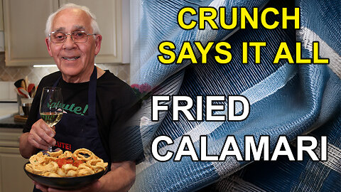 Crispy Fried Calamari – Italian Style at Home! 🦑🍋