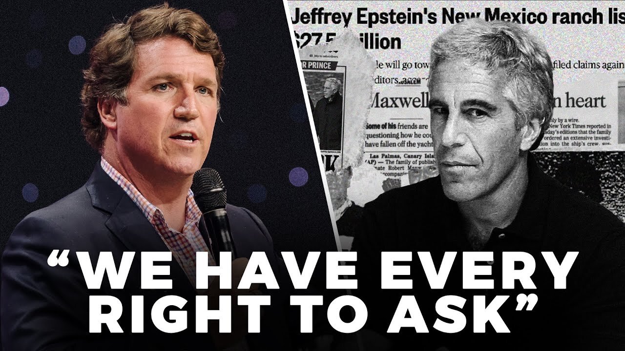 Tucker’s Viral Rant Exposing the Real Reason the Government Won’t Release the Epstein Files
