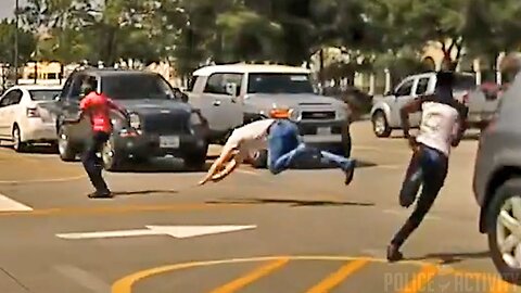 Dashcam Shows Police Chase Of Home Depot Theft Suspects#4443