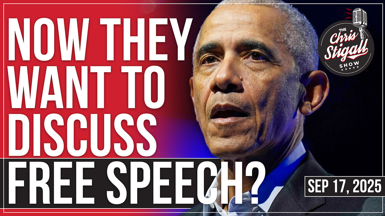 Now They Want To Discuss Free Speech?
