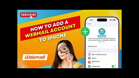 How to Add a Webmail Account to iPhone?