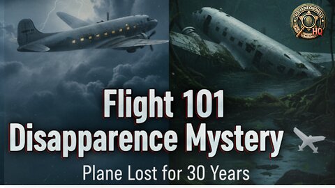 Flight 101 Disappearance Mystery ✈️ | Plane Lost for 30 Years, True Crime & Unsolved Secrets 🔍