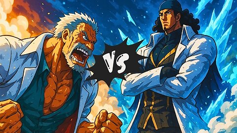 Garp vs Kuzan - Fight [AMV]