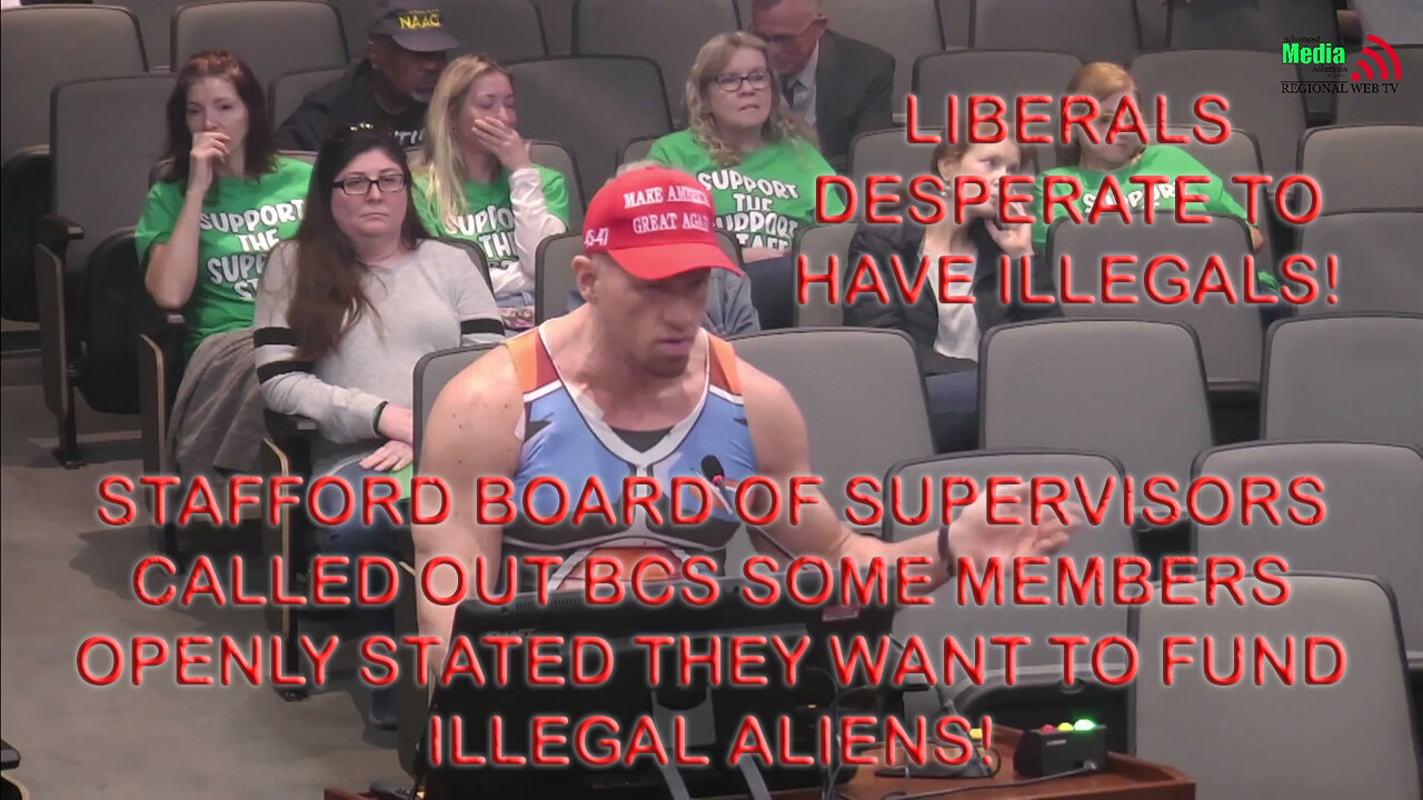 Stafford Board of Supervisors members CALLED OUT for supporting ILLEGAL ALIENS 3-25-2025