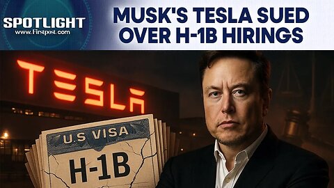US Immigration Crackdown Enters New Stage As Musk's Tesla Sued For H-1B Hirings | Spotlight | N18G