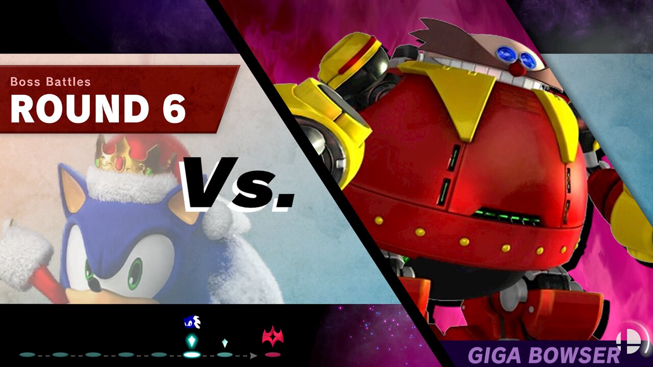 Reimagined Snowdrift Sonic vs SSBU Boss Battles 9.9 Difficulty Quickie -By TheS0nicGuy