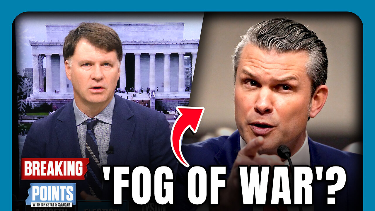 'Fog Of War': Hegseth PANICS Amid Boat Strike WAR CRIME Probe