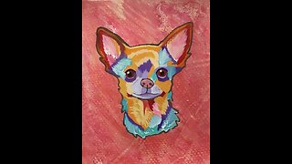 In the Studio: Chihuahua Art
