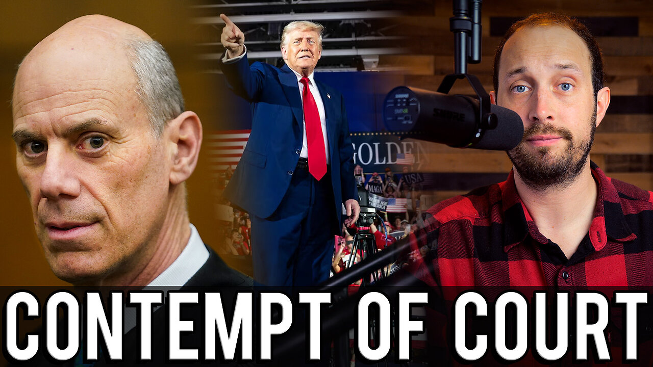 On the Judges’ Contempt Threat Against Trump | The Constitutional Problem