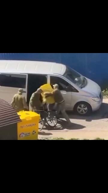 Ukraine, kidnapping people from the street to send them to die in a useless war that could’ve been prevented.