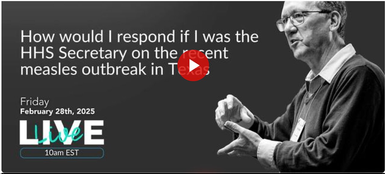 How would I respond if I was the HHS Secretary on the recent measles outbreak in Texas