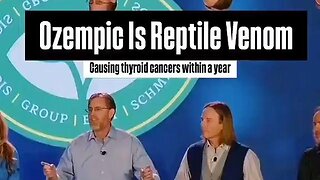 ☣️⚕️💉⚕️☣️ OZEMPIC IS REPTILE VENOM