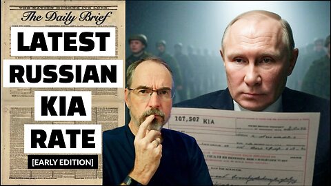 EXPOSED: Russia's Hidden War Losses - The REAL KIA Ratio Putin Fears