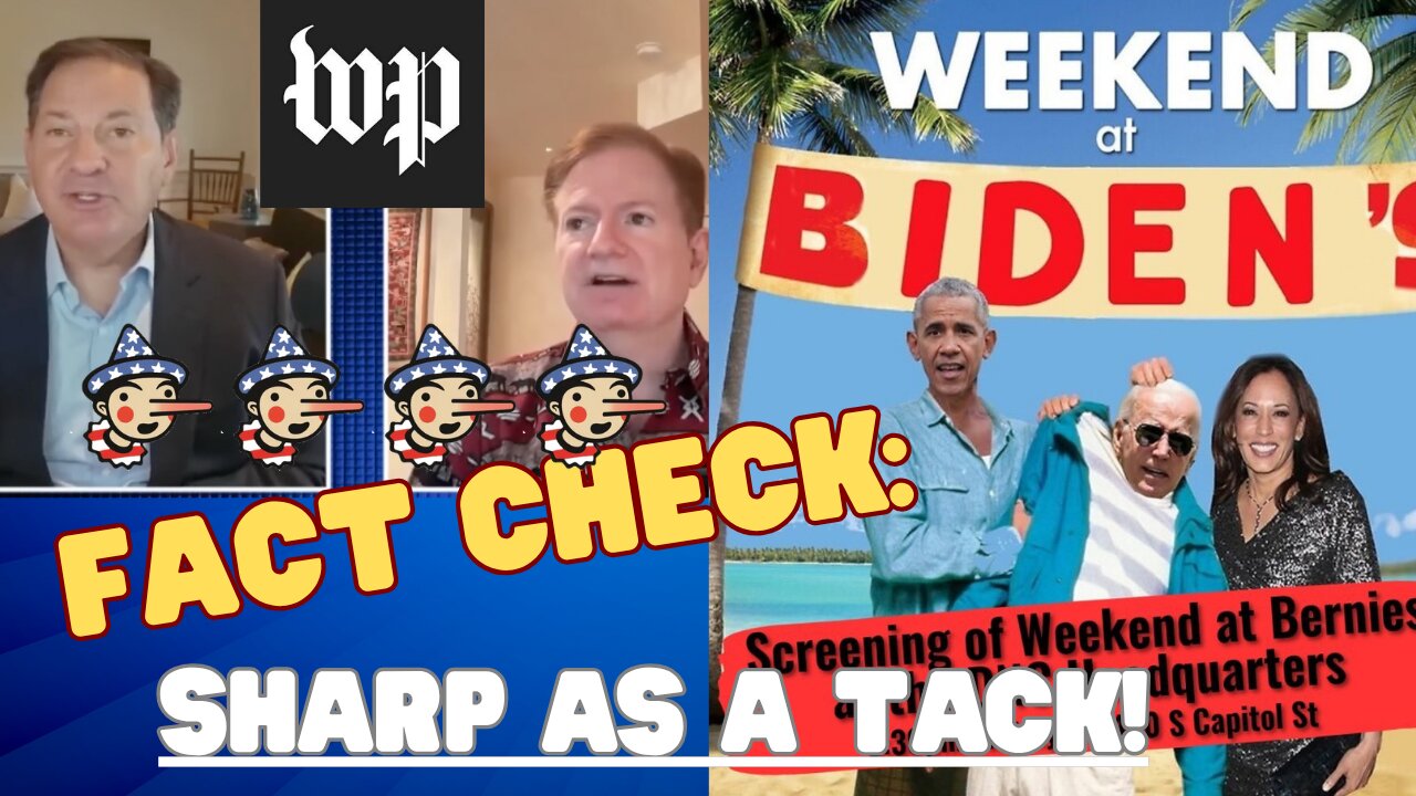 Washington Post Fact Checker Defends NOT Exposing Biden's Dementia