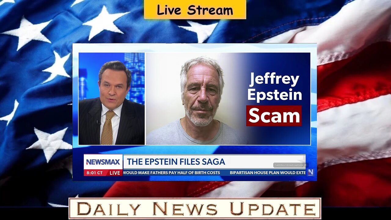 556b: Newsmax - Greg Kelly: Dems using Epstein files as a politically motivated scam against Trump