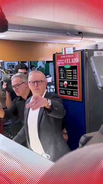 PM Albanese Marks Historic Win with Gelato Stop at Bar Italia #Albo #AnthonyAlbanese #PM #Australia