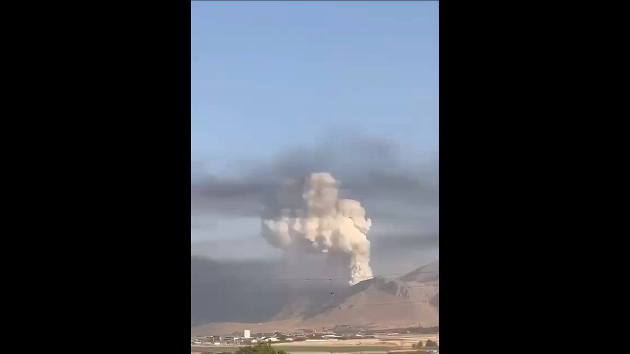Kermanash Iran. Ballistic Missile site. Attacked.