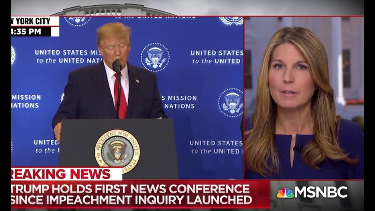 MSNBC Cut Away from Trump in ‘Dystopian’ Move