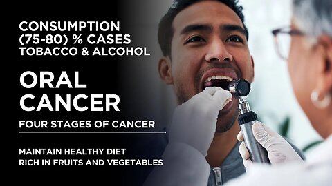 ORAL CANCER! CAUSE CONSUMPTION OF TABACCO & ALCOHOL?