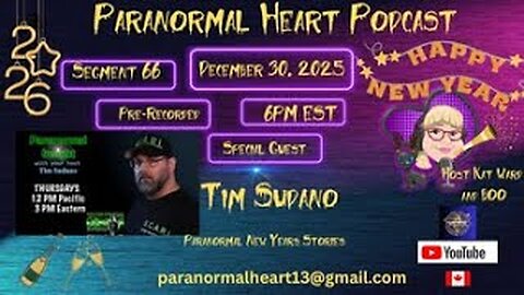 Paranormal Heart - A Paranormal New Year with Tim Sudano