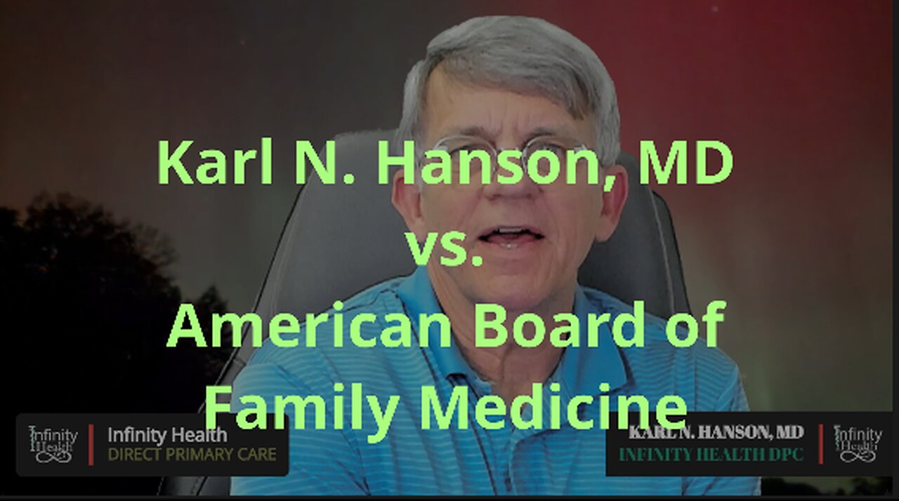 Dr Hanson vs ABFM Update: March 25, 2025