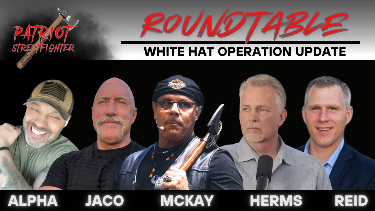 7.10.25 Patriot Streetfighter EMERGENCY ROUNDTABLE | White Hat Operation Update, Lewis Herms, Mike Jaco, Josh Reid, Alpha Warrior!!!