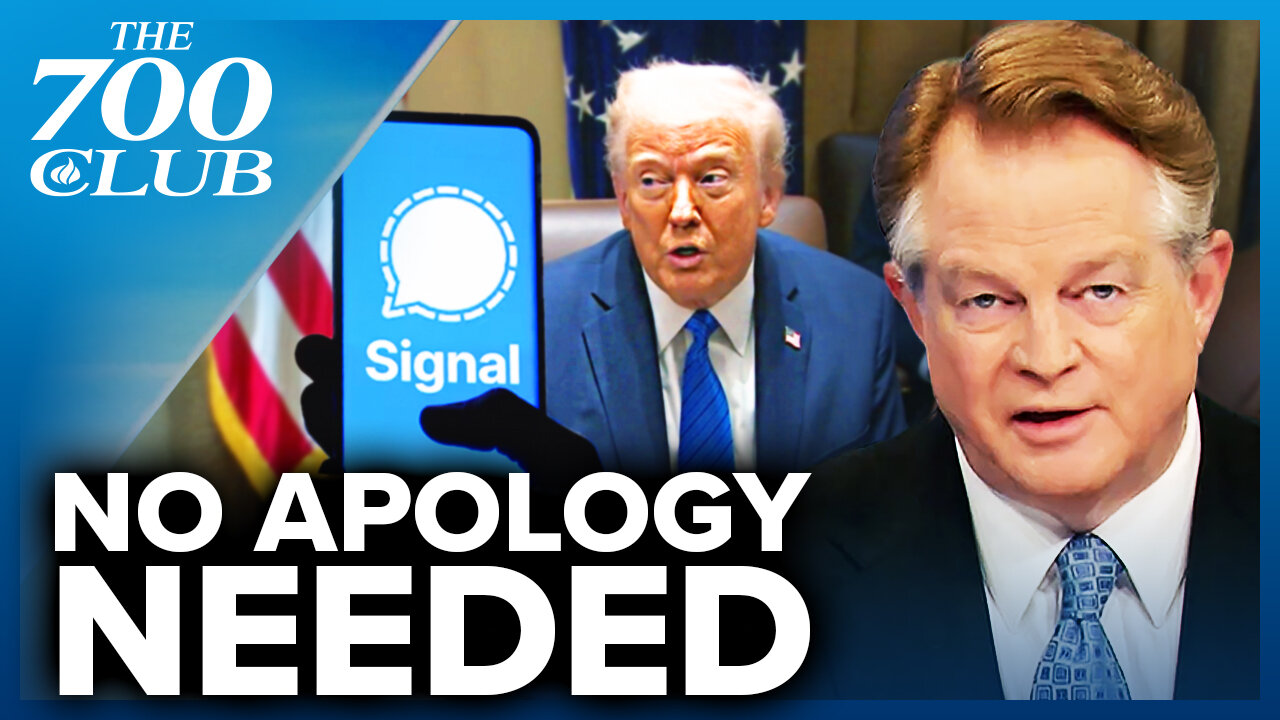 Trump Address The Chat Security Scandal & Protests Are Breaking Out In Gaza | The 700 Club