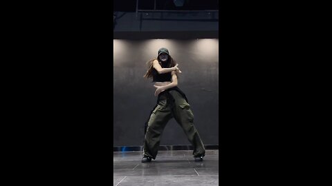 amazing dance by a tall girl #dance #music #trends #viral #funny