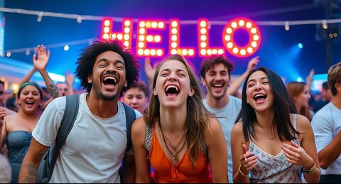 🎵 Hello Around the World! 🎵 Say hello, How people say hello, Chill and say hello