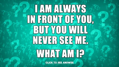 Do you know the answer to this riddle?