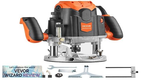 VEVOR Plunge Router 3-1/4 HP 120V 12000-23000 RPM Variable Speed Electronic Plunge Review