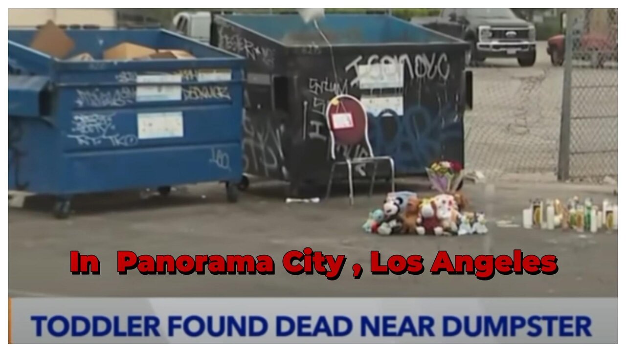 Undetected Footprints of a toddler found dead near a dumpster!