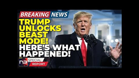 🚨BREAKING: Trump Goes FULL BEAST MODE In 24 Hour Blitz —What Just Happened Will Melt Your Face!