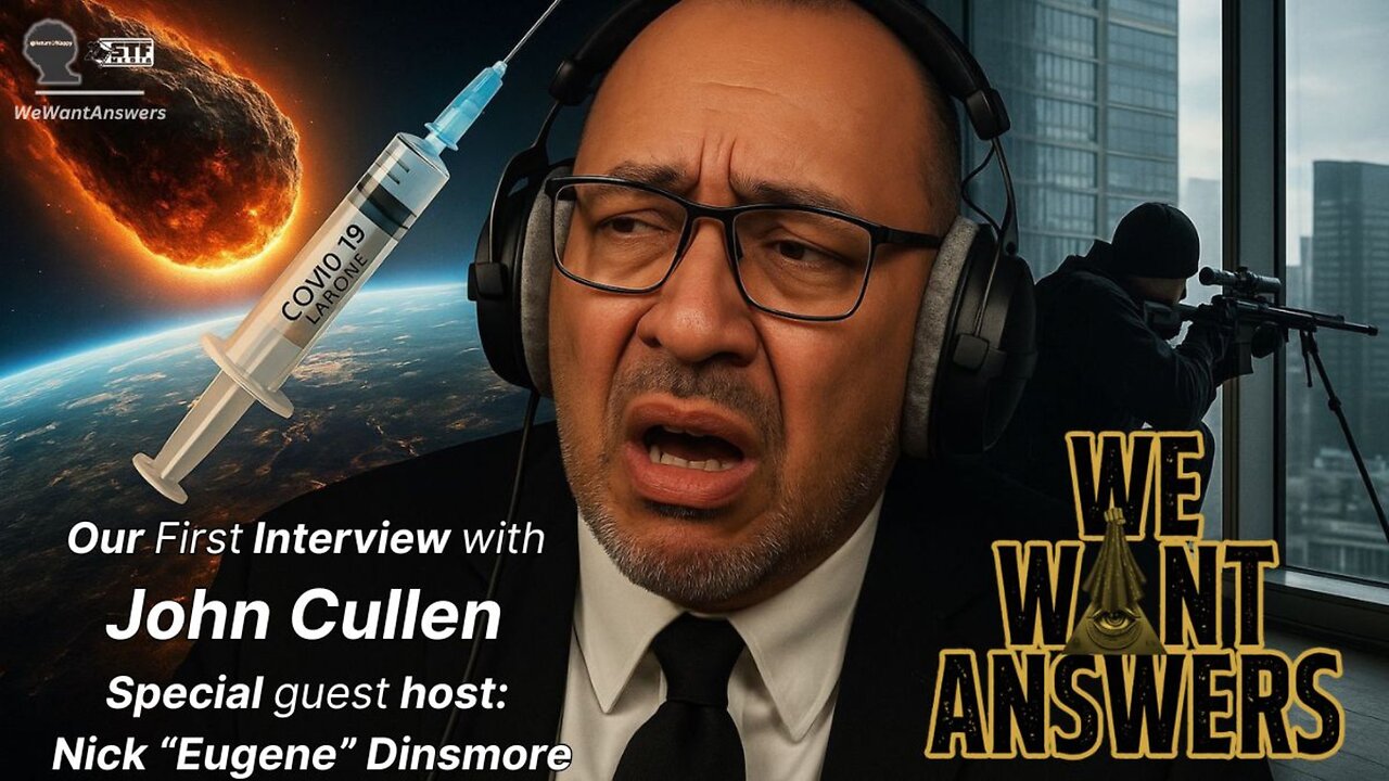 We Want Answers Show- Ep. 008 - John Cullen