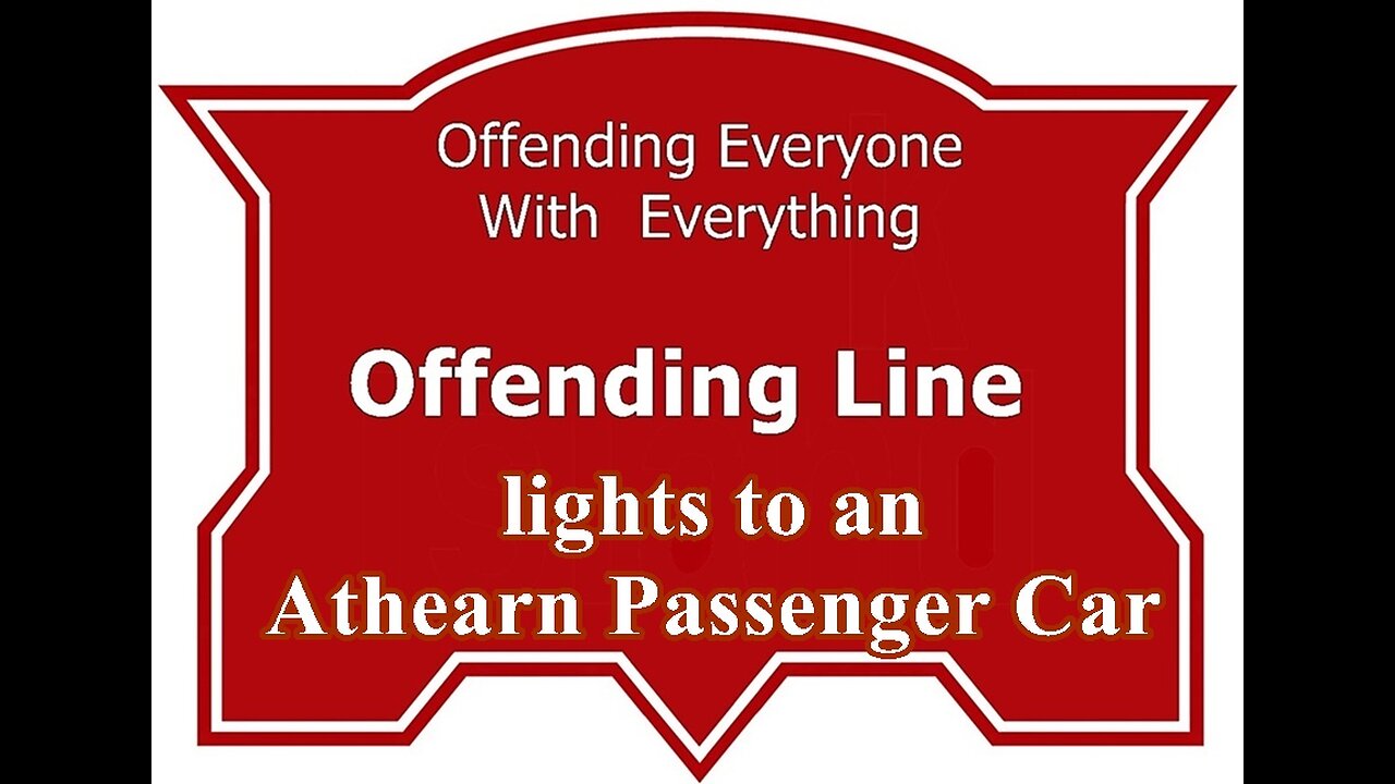 Adding Lights to Athearn Passenger Cars