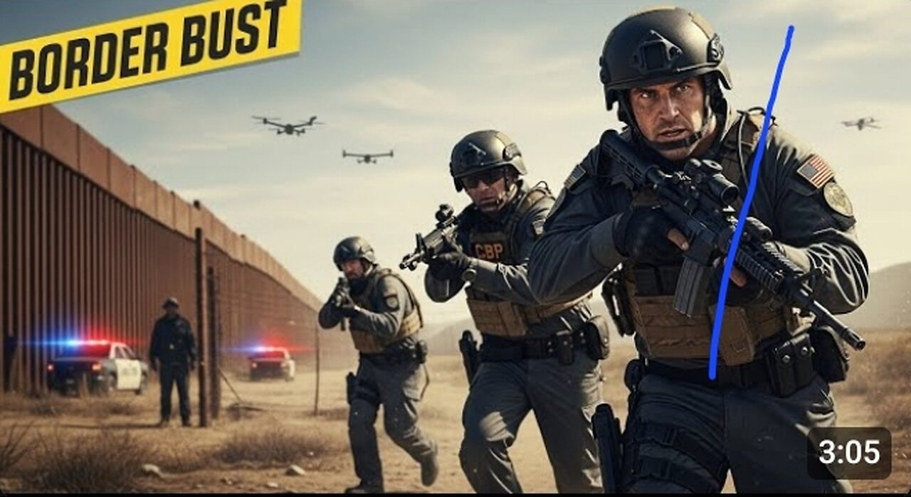 Shocking New CBP Border Footage — What Really Happened at the U.S.–Mexico Line