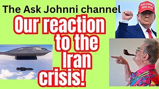 The Ask Johnni channel... hard hitting analysis of the middle east crisis.